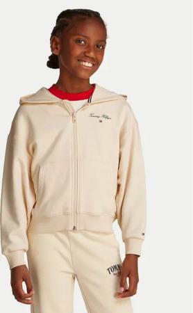 Tommy Hilfiger Sweatshirt Varsity KG0KG08318 Beige Regular Fit