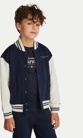 Tommy Hilfiger Sweatshirt Mini Corp Logo KS0KS00624 Dunkelblau Regular Fit
