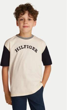 Tommy Hilfiger T-Shirt Monotype Graphic KB0KB09360 Beige Regular Fit