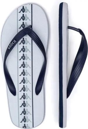 Kappa Zehentrenner 371G1LW White - Blue Marine - Grey Lt Lead Bunt