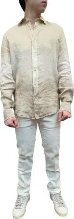 Jacob Cohen - Jeans blanc petits trous Scott UQE1530 S3848 751D - Größe 34 - weiß