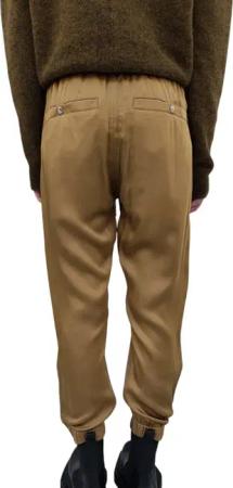 Rick Owens - Pantalon Track Satin miel Honey Rick Owens Femme R - Größe IT 40 - bunt