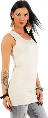 Mellice Longshirt Damen Longshirt Tank Top Longtop