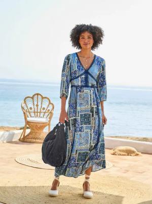 heine Druckkleid "Druck-Kleid"