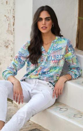 heine Druckbluse