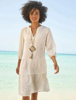 heine Druckkleid "Druck-Kleid"