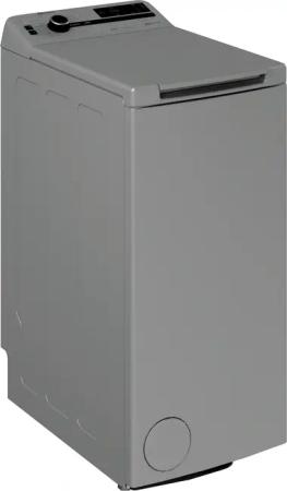 BAUKNECHT Waschmaschine Toplader "WMT Silver 6513 D4", 6,5 kg, 1300 U/min, Kurz 30 min., automatische Trommelpositionierung, Vollwasserschutz