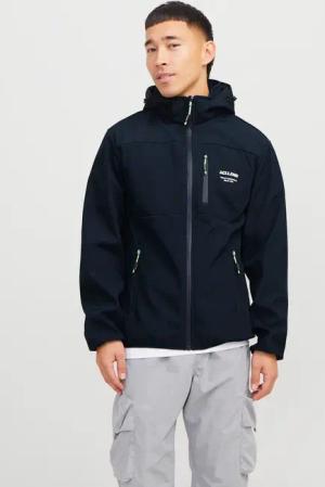 Jack & Jones Softshelljacke "JJTHEO SOFTSHELL JACKET", mit Kapuze