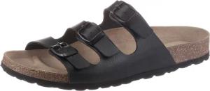 Aniston SHOES Pantolette, Gartenschuh, Berufsschuh, Hausschuh mit Veloursleder-Fußbett