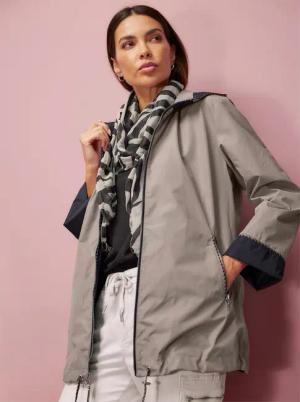 heine Langjacke, mit Kapuze