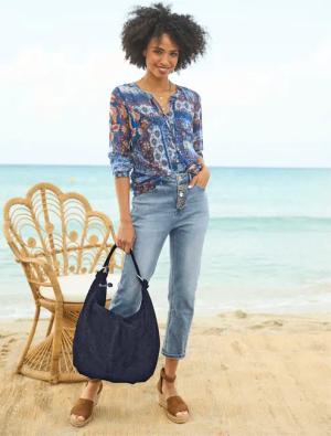 heine Druckbluse