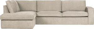 WOOOD Ecksofa "Thomas", frei im Raum stellbar, Stellmaße H 92 cm x B 283 cm, L-Form