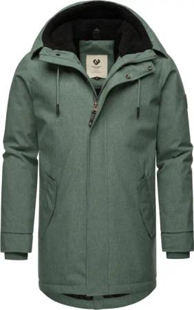 Ragwear Kurzmantel "Mr Smithem YOUMODO", wasserdichte lange Herren Winterjacke mit Kapuze