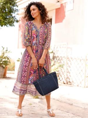 Inspirationen Druckkleid "Druck-Kleid"