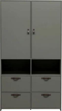 vtwonen Garderobenschrank "Stage", viel Stauraum, H 185 cm x B 102 cm