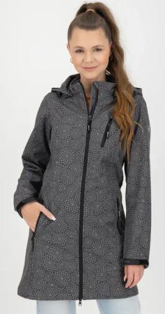 DEPROC Active Softshelljacke "SHELBY LONG", leichter Softshell Kurzmantel mit abnehmbarer Kapuze