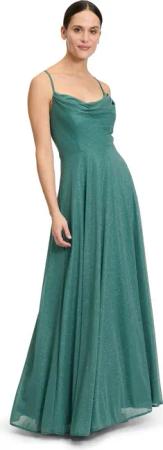 Vera Mont Abendkleid "Vera Mont Abendkleid mit Wasserfallausschnitt", Glitzer