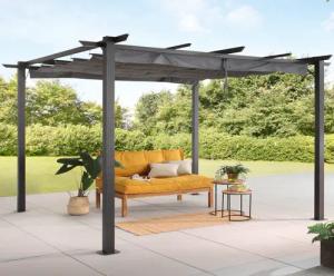 KONIFERA Pavillon "Pergola Tilos", BxTxH: 400x300x216 cm