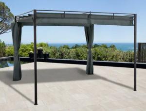 KONIFERA Pavillon "Milos", (Set), BxT: 300x300 cm