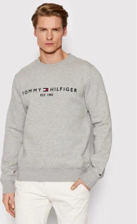 Tommy Hilfiger Sweatshirt Logo MW0MW11596 Grau Regular Fit