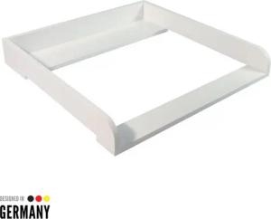 Puckdaddy GmbH Wickelaufsatz Lasse (80x11x80 cm) für IKEA Hemnes Kommoden, Wickelaufsatz für IKEA Hemnes Kommode