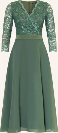 SWING Cocktailkleid mit 3/4-Arm und Spitze
