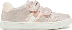 Tommy Hilfiger Sneakers Flag Low Cut Velcro Sneaker T1A9-33725-0745 S Rosa