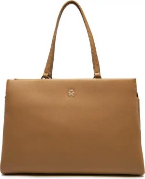 Tommy Hilfiger Handtasche Th Legacy Tote AW0AW17197 Braun