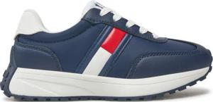 Tommy Hilfiger Sneakers Flag Low Cut Lace-Up Sneaker T3X9-33877-1695 M Dunkelblau