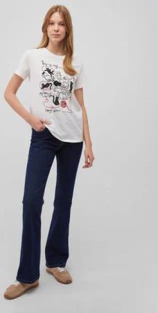 Mavi T-Shirt CAT WOOL T-SHIRT Print T-Shirt