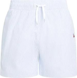 Tommy Hilfiger Swimwear Badeshorts MEDIUM DRAWSTRING ITHACA mit Streifendesign, Logostickerei
