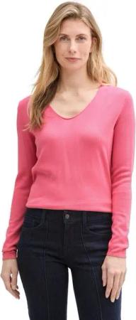 TOM TAILOR V-Ausschnitt-Pullover