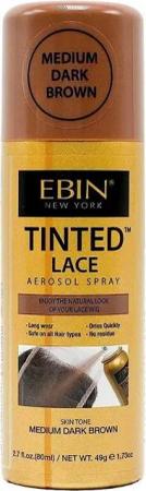 EBIN New York Haarspray Ebin New York TINTED LACE - MEDIUM DARK BROWN 80ml
