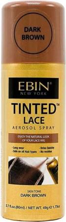 EBIN New York Haarspray Ebin New York TINTED LACE SPRAY - DARK BROWN 80ml