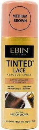 EBIN New York Haarspray Ebin New York TINTED LACE SPRAY - MEDIUM BROWN 80ml