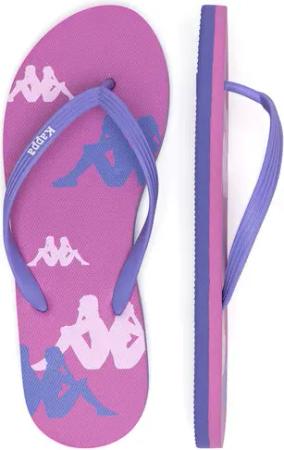 Kappa Zehentrenner 351C24W Pink Fuchsia - Violet Lavander - Pink Rose Bunt