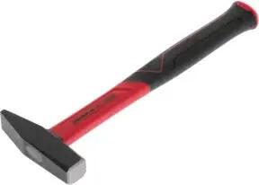 Gedore red Schlosserhammer mit Fiberglasstiel, 300 g Kopfgewicht, Hammer mit Fiberglasgriff, Werkzeug, geschmiedet, R92120012