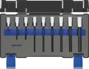 Gedore IN 19-009 Schraubendreher-Satz 1/2" 9-teilig