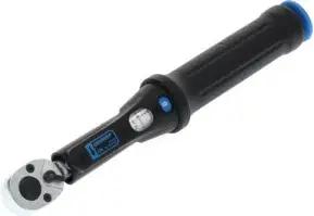 Gedore Torcoflex Drehmomentschlüssel, 1/4 Zoll, 1-5 Nm, Mit Hebel-Umschaltknarre, Stahlrohr, Schwarz/Blau