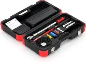 Gedore red Rad-Montage-Set, Set 11-teilig, gefüllt, Werkzeug für KFZ-Handwerker, im Kunststoffkoffer, R68903011