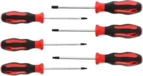 Gedore red Schraubendreher-Set 6-teilig, Schraubenzieher-Satz TX, 2-Komponenten-Griff, Stahl, Werkzeug, R38402006