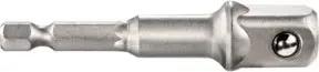 Metabo Adapter 1/4" Außensechskant auf 1/2" Außenvierkant, Länge 72mm, schlagfest