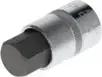 Gedore red Schraubendrehereinsatz Bit 6-kant, SW 19 mm, 1/2'' 12,5 mm, Schraubenziehereinsatz, Werkzeug, R62551910, Stahl