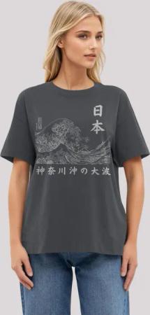 F4NT4STIC T-Shirt "Kanagawa Welle Golden Gai", Premium Qualität