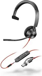 poly Blackwire 3315 Teams Headset schwarz