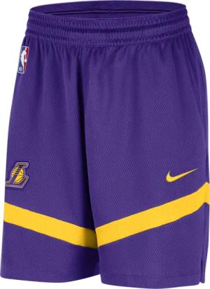 Nike Los Angeles Lakers Herren Kurze Hosen - Lila - Größe: S - Baumwoll-Jersey - Foot Locker