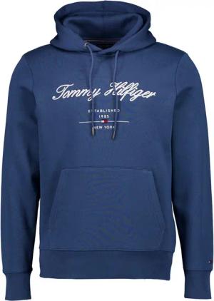 Tommy Hilfiger Herren Hoodie blau Logo und Motiv