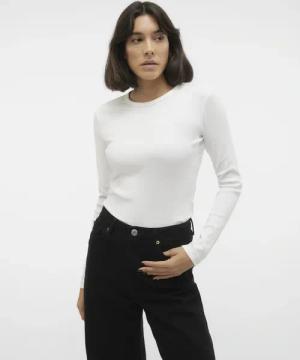 Vero Moda Langarmshirt "VMCHLOE LS SHORT TOP JRS NOOS"