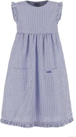 modAS Sommerkleid Kinder Kleid gestreift mit Rüschen - Mädchenkleid mit Streifen