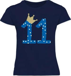 Shirtracer T-Shirt Elf Krone Junge Elfter 11. Geburtstag
